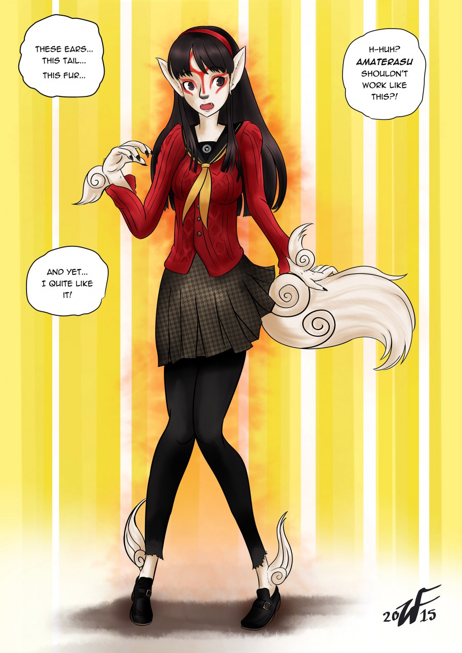 Commission Yukiko Amaterasu Tf By Witchfiend Fur Affinity Dot Net